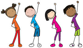 Exercise kids exercising clip art site about children
