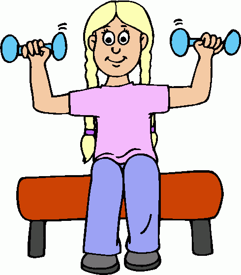 Exercise youth fitness clipart cliparthut free clipart