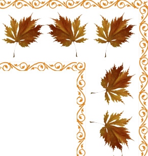 Fall leaves clip art beautiful autumn clipart 
