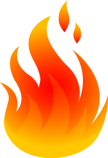 Flame fire clipart 6