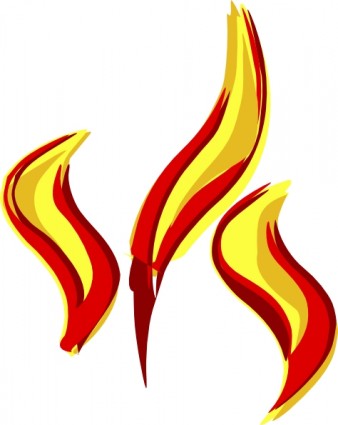 Flames clip art free vector in open office drawing svg svg
