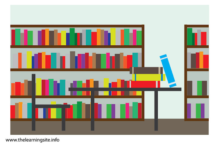 My favorite library in stick figure form clipart free clip art