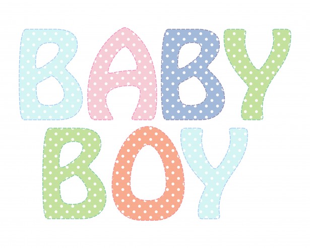 Baby boy text clipart free stock photo public domain pictures