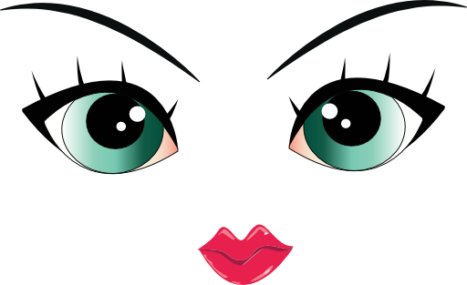 Beautiful eyes clipart clipart