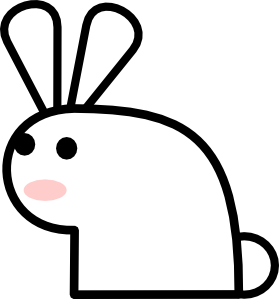 Bunny danko friendly rabbit clip art at vector clip art 3