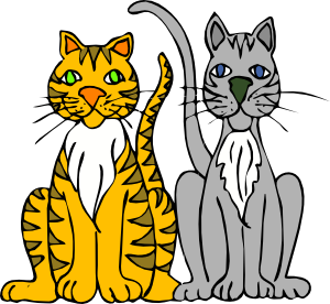 Cartoon tigers clip art at vector clip art online