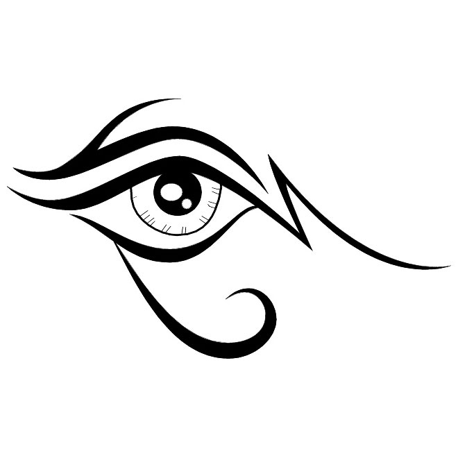 Eyes clipart free vector