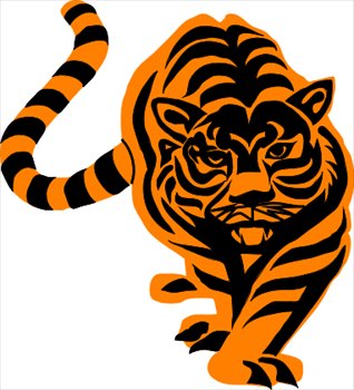 Free tigers clipart free clipart graphics images and photos