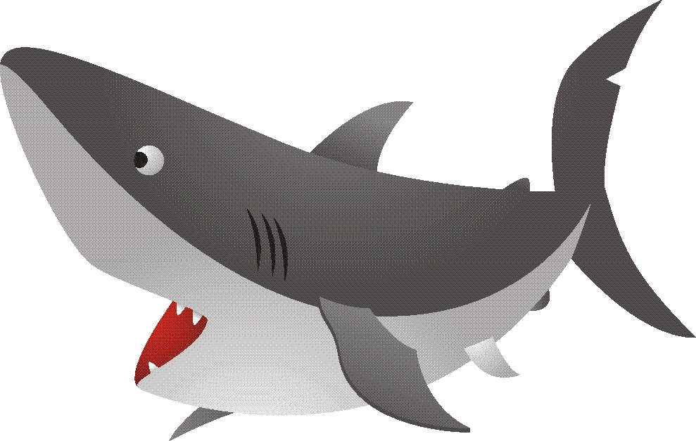 Great white shark clip art lol