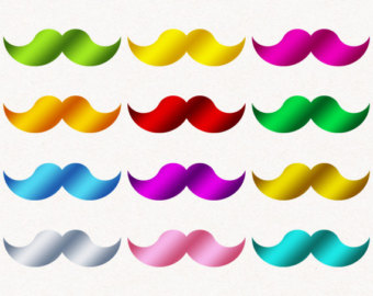 Mustache clip arts clipart