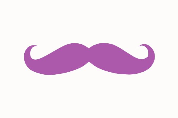 Mustache purple mustache clip art vector clip art online