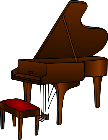 Piano clip art at vector clip art online royalty free