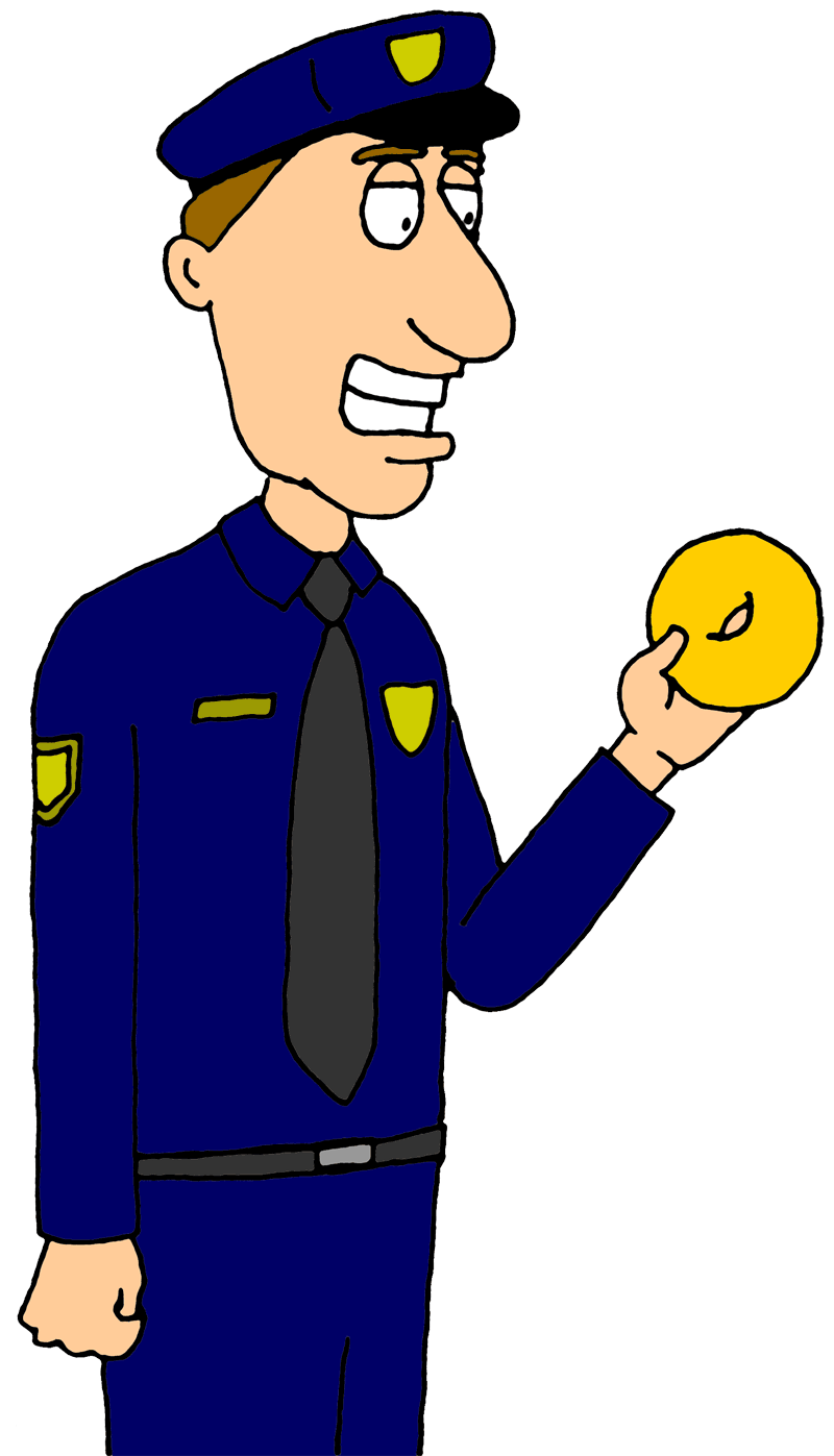 Police officer cartoon clipart clipart