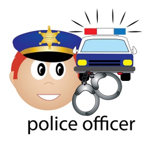 Police officer clipart image police officer occupation icon