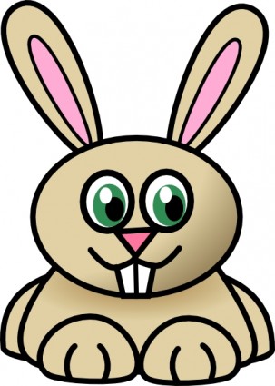 Rabbit clip art free vector in open office drawing svg svg