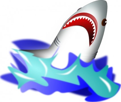 Shark clip art free vector in open office drawing svg svg