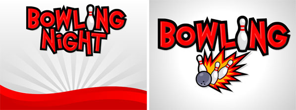 Bowling clipart free clipart