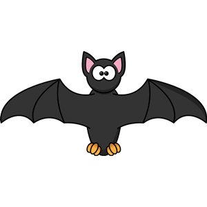 Cartoon picture of bat clipart