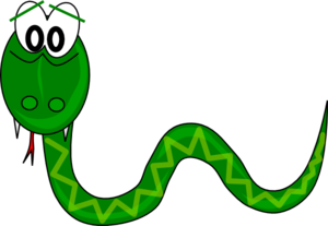 Green snake clip art at vector clip art online