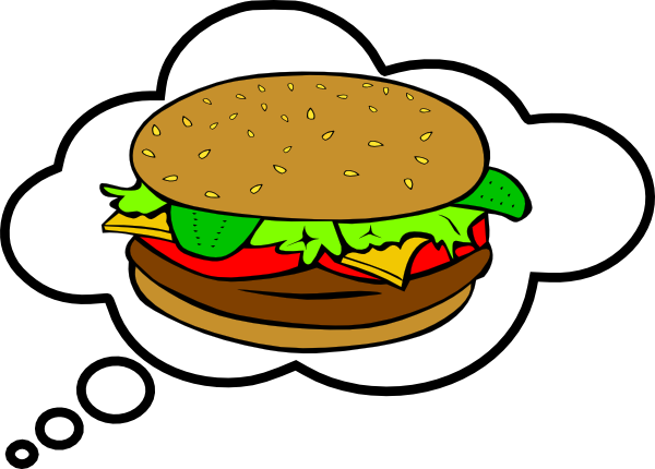 Hamburger bubble clip art at vector clip art online