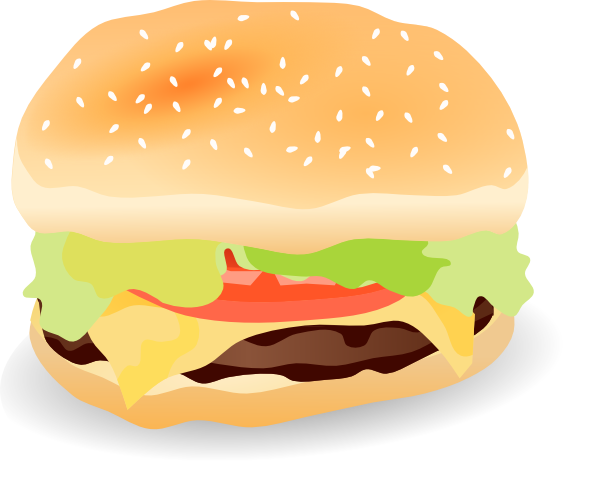 Hamburger clip art at vector clip art online royalty