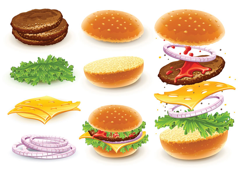 Hamburger vector vector graphics blog