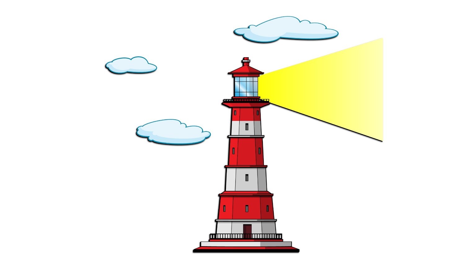 Lighthouse cartoon light house clipart