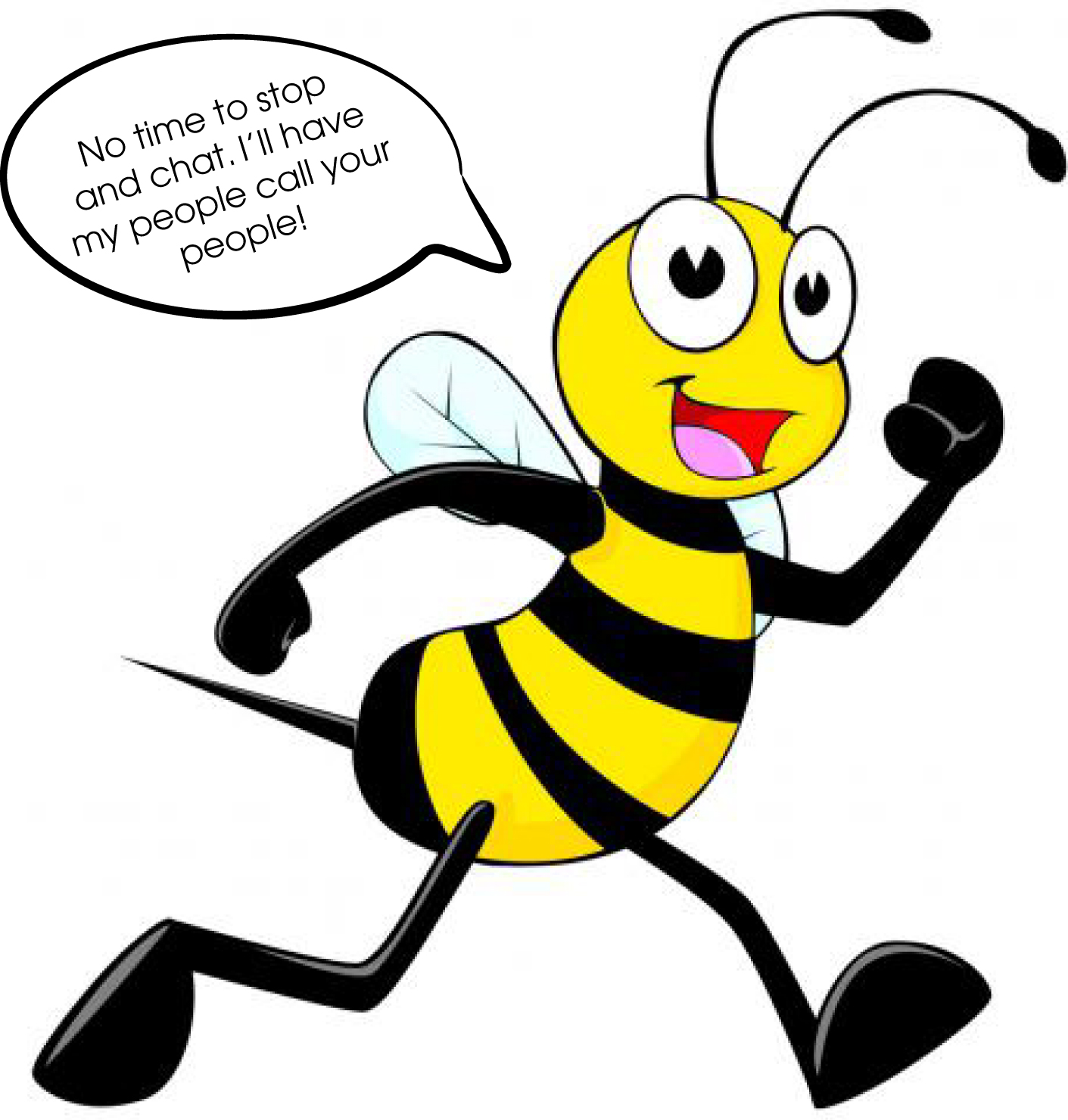 Busy bee clipart free clipart images