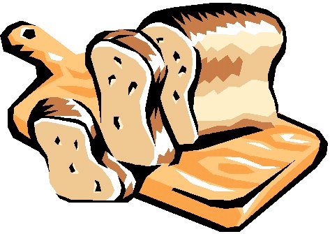 Cartoon bread clipart