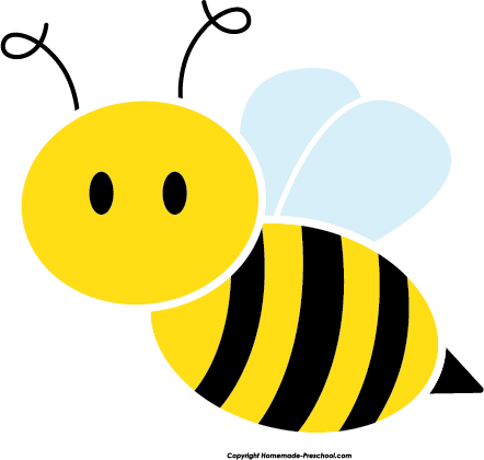 Cute bee side