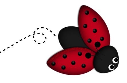 Free cute clip art ladybug clipart psp tutorial paint shop pro