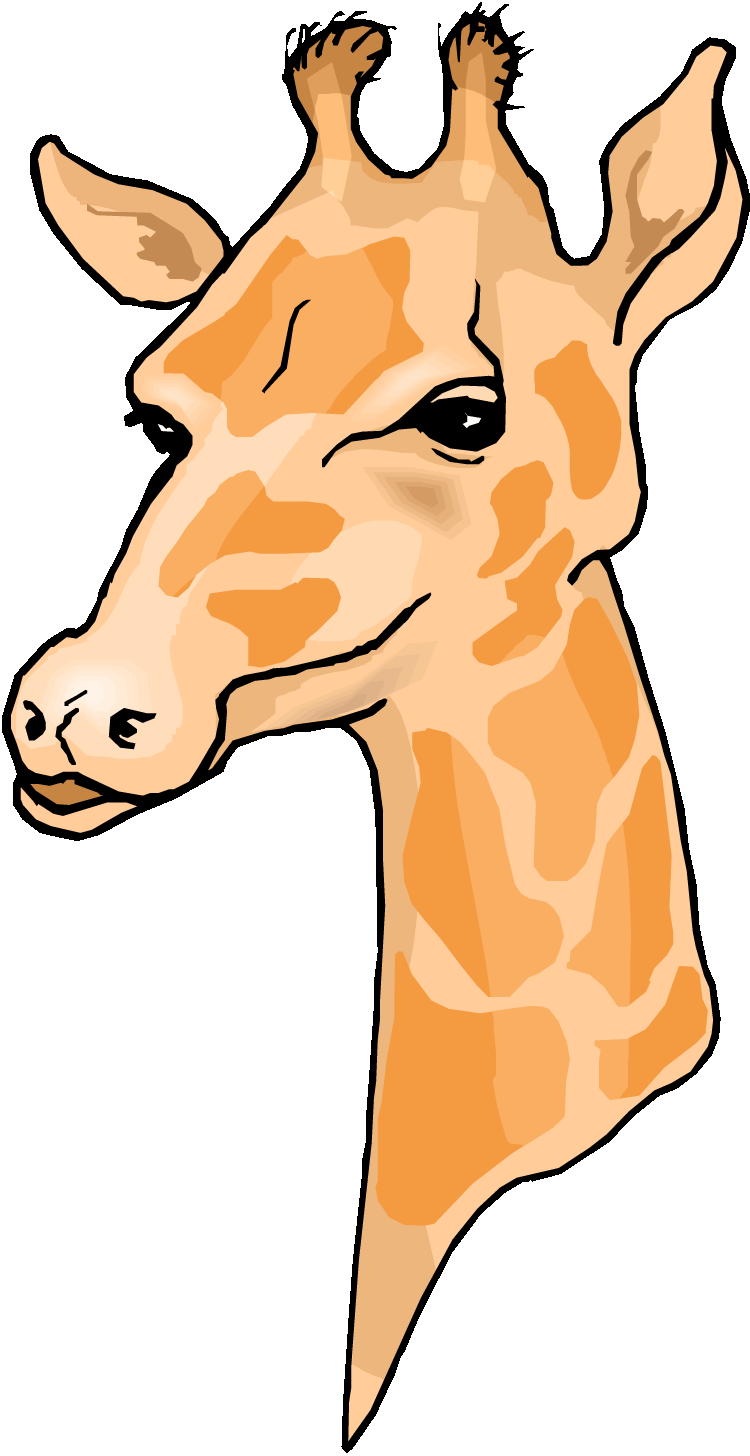 Free giraffe clipart