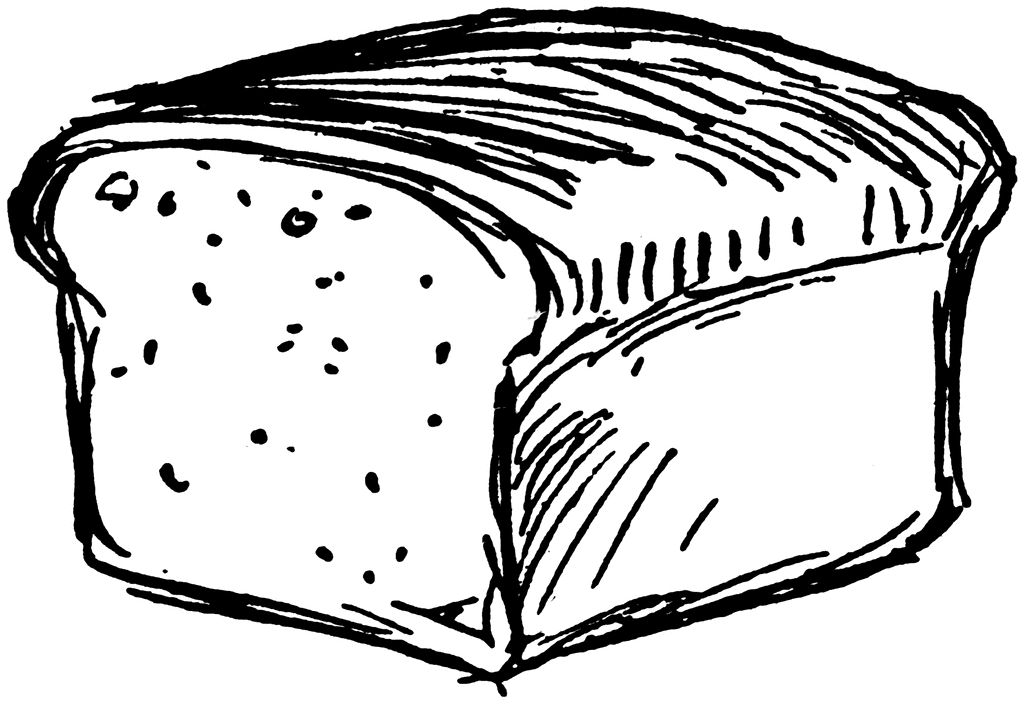Loaf of bread clipart etc 2