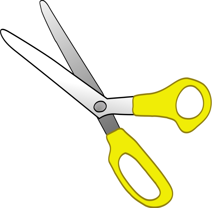 Scissors clip art 4