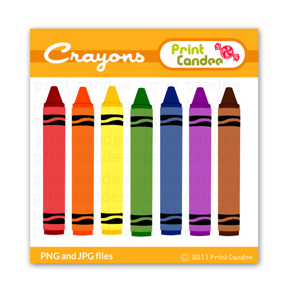 Crayon clipart 7