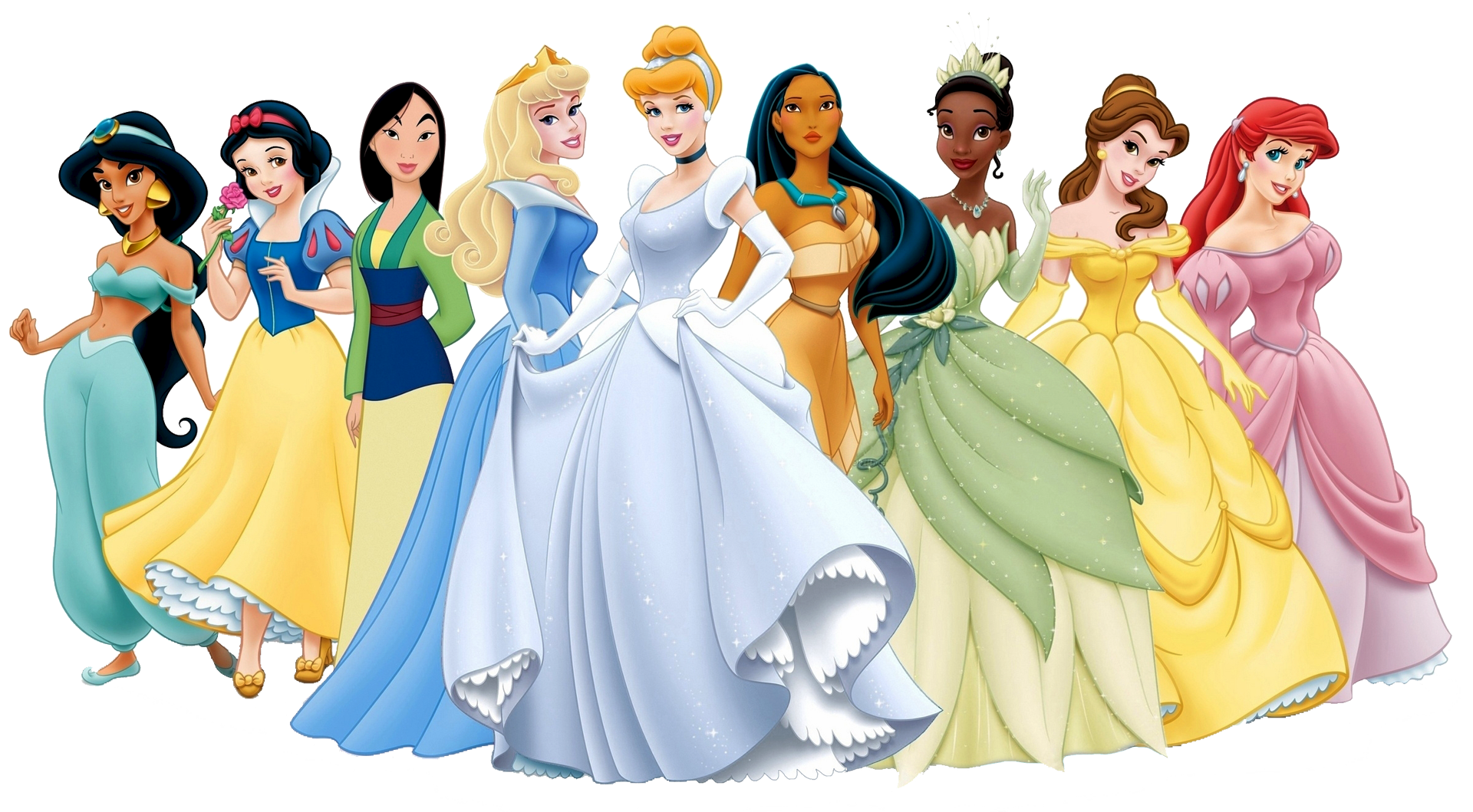 Disney princesses clipart 2