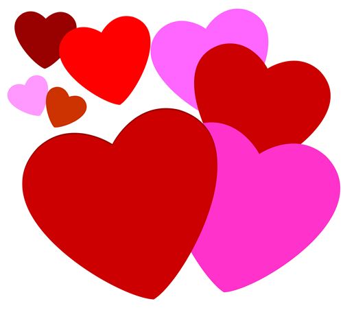 Hearts valentine