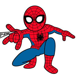 Spider man on spiderman marvel comics and superhero