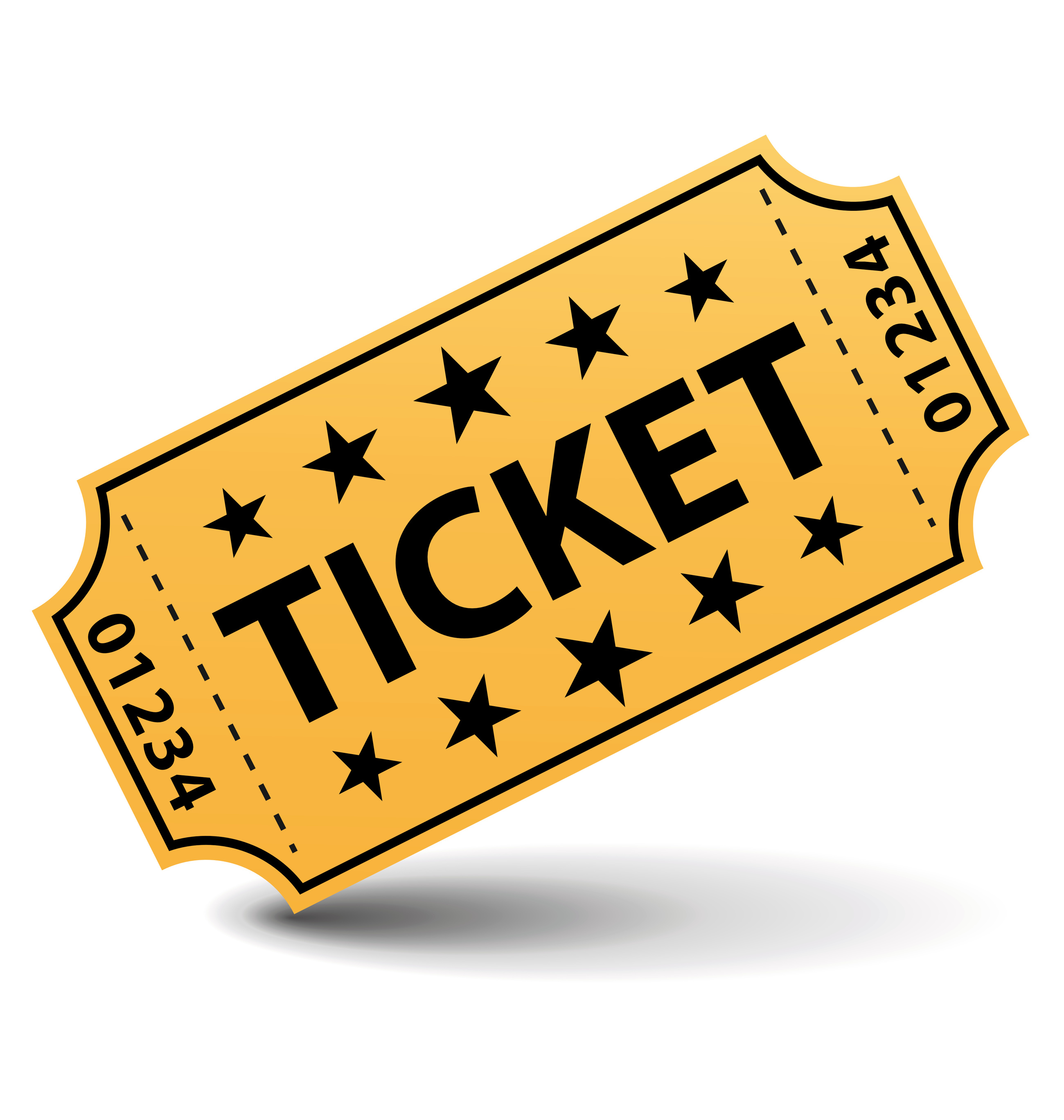 Ticket clipart 2