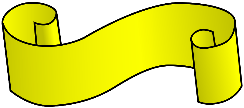 Yellow ribbon clip art