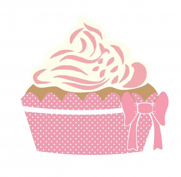 Cute cupcake pink clipart free stock photo public domain pictures