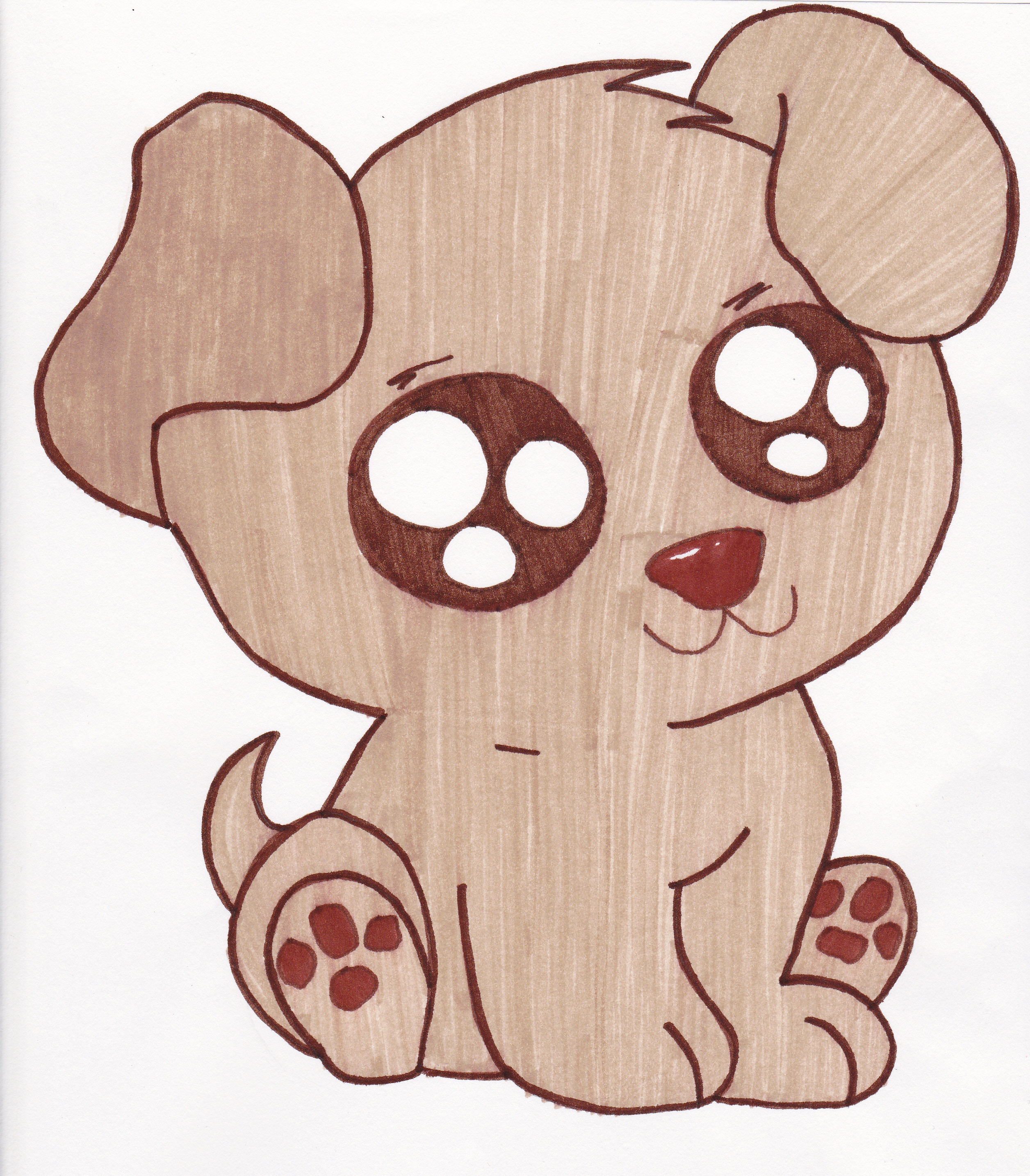 Puppy pictures of cute cartoon puppies clipart 2