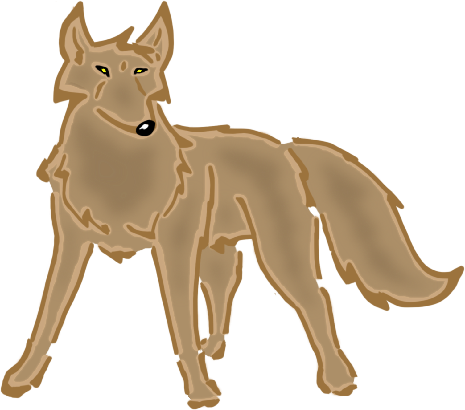 Wolf clipart by wolfartc on