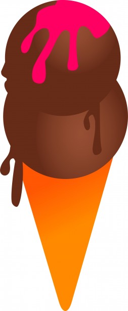Chocolate ice cream clipart free stock photo public domain pictures