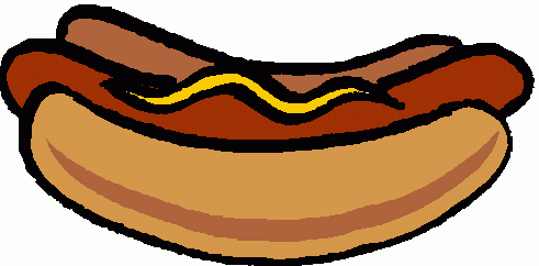 Clipart hot dog clipart