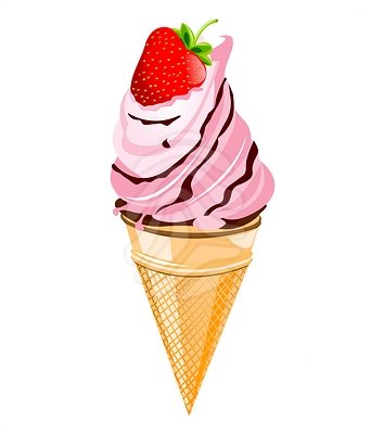 Clipart of ice cream