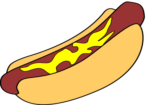 Hot dog clipart images clipart