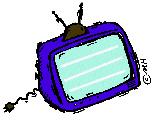 Tv in color clip art gallery clipart clipart