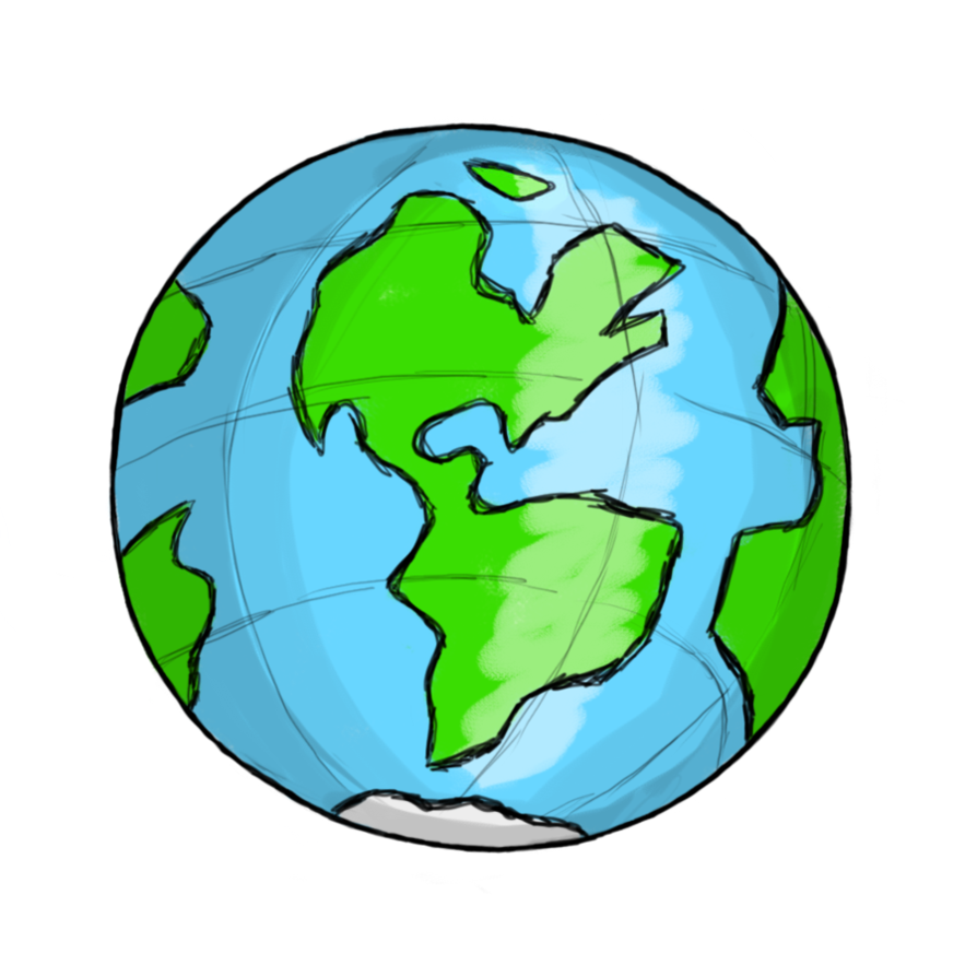 Earth globe clipart 7 2