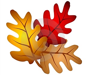 Fall leaves clipart dog